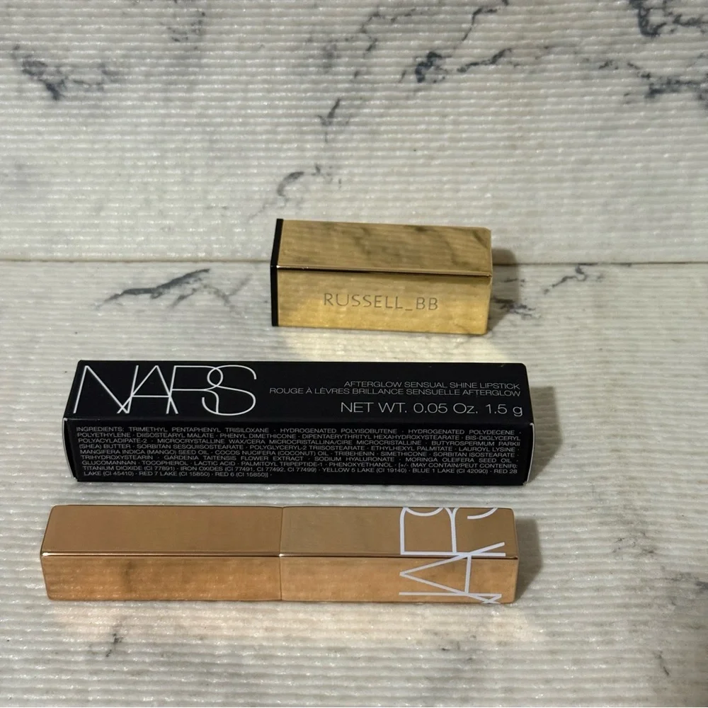 NARS Afterglow Sensual Shine Lipstick in Color First Move (Ballerina Pink)